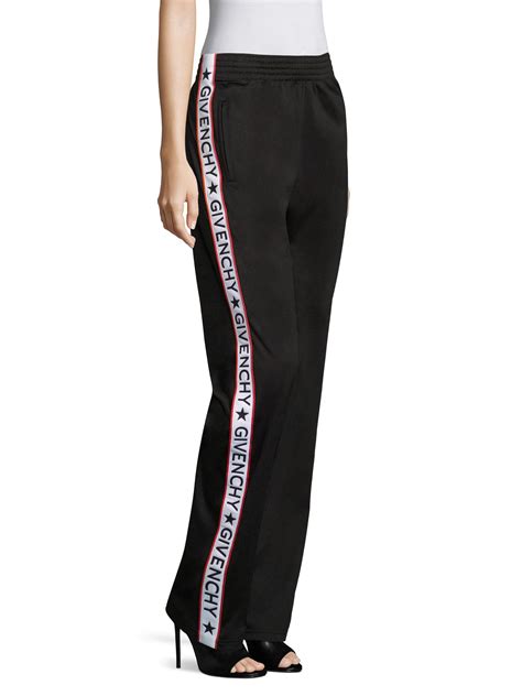 givenchy logo pants womens|Givenchy track pants.